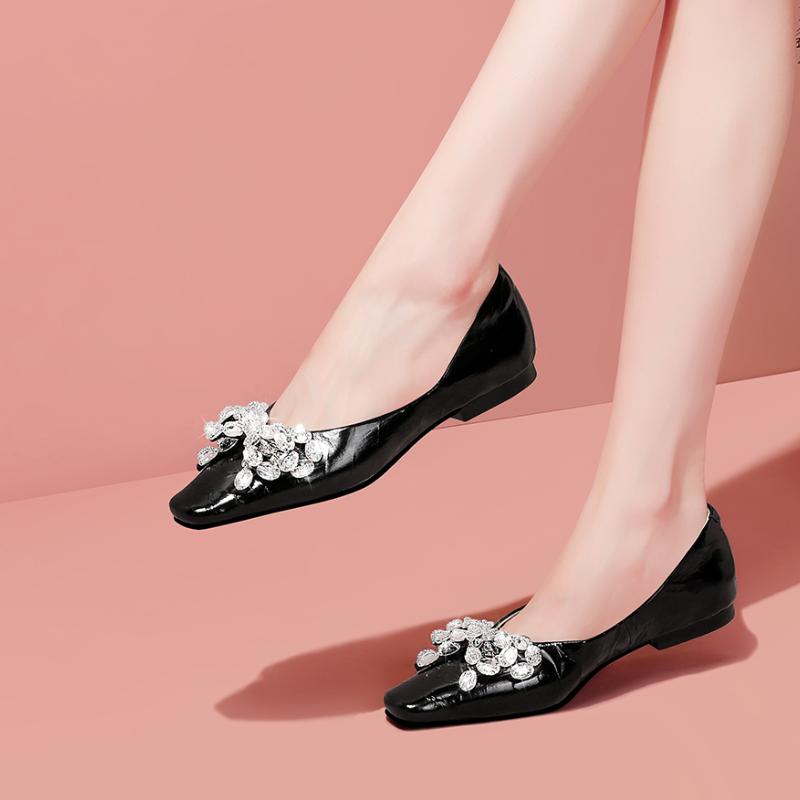 Women's Dazzle Bow Flat Shoes
